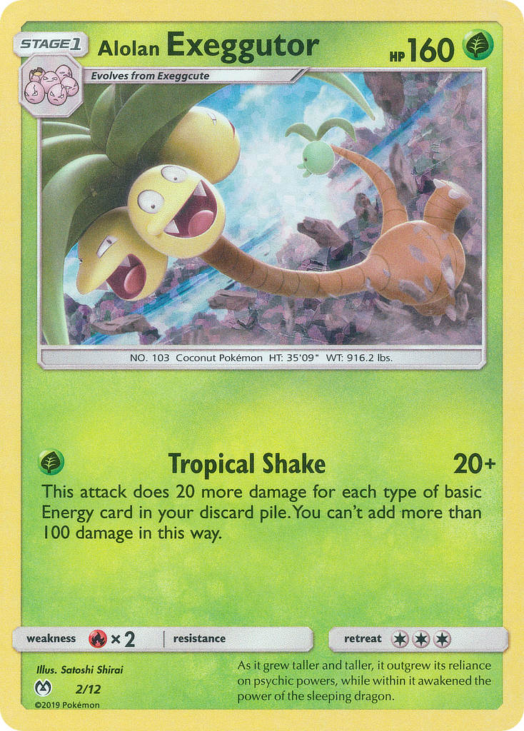 Alolan Exeggutor (2/12) [McDonald's Promos: 2019 Collection] | Devastation Store