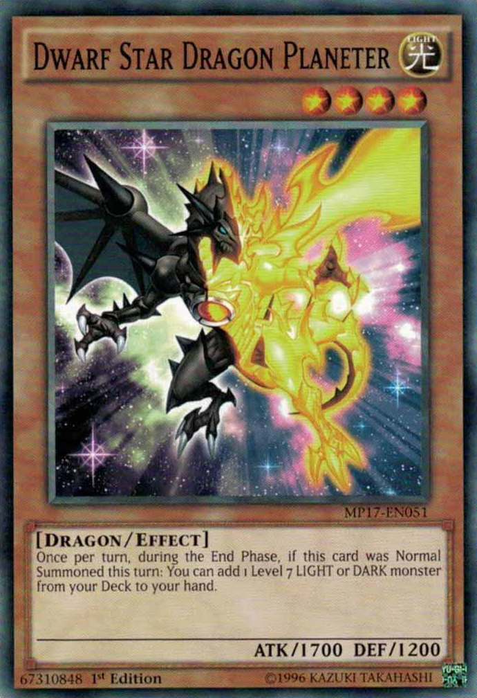 Dwarf Star Dragon Planeter [MP17-EN051] Common | Devastation Store