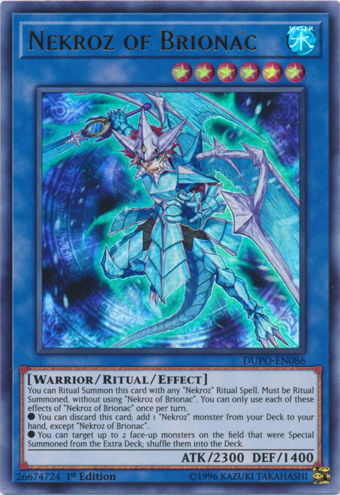Nekroz of Brionac [DUPO-EN086] Ultra Rare | Devastation Store