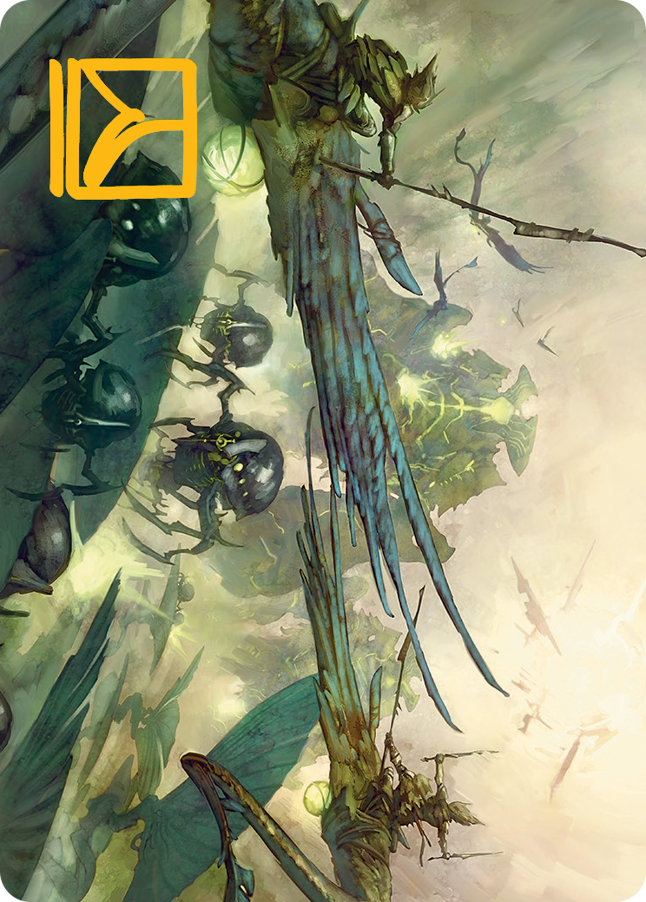 Invasion of Pyrulea Art Card (Gold-Stamped Signature) [March of the Machine Art Series] | Devastation Store