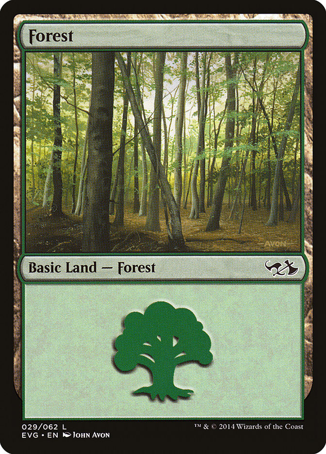 Forest (29) (Elves vs. Goblins) [Duel Decks Anthology] | Devastation Store