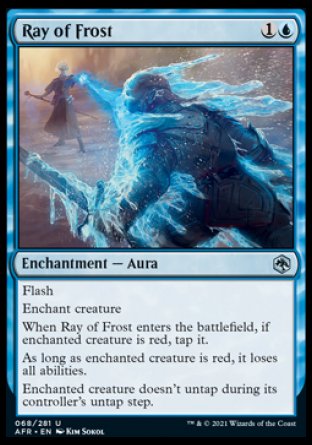 Ray of Frost [Dungeons & Dragons: Adventures in the Forgotten Realms] | Devastation Store