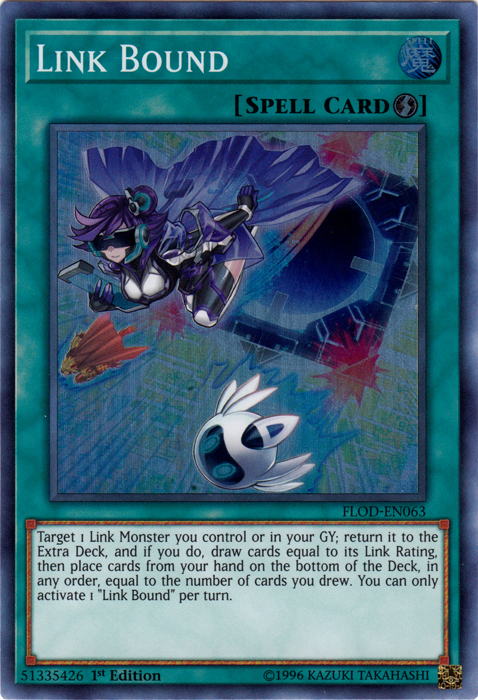 Link Bound [FLOD-EN063] Super Rare | Devastation Store