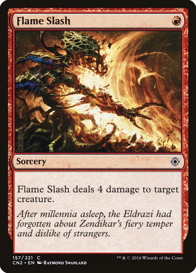 Flame Slash [Conspiracy: Take the Crown] - Devastation Store | Devastation Store