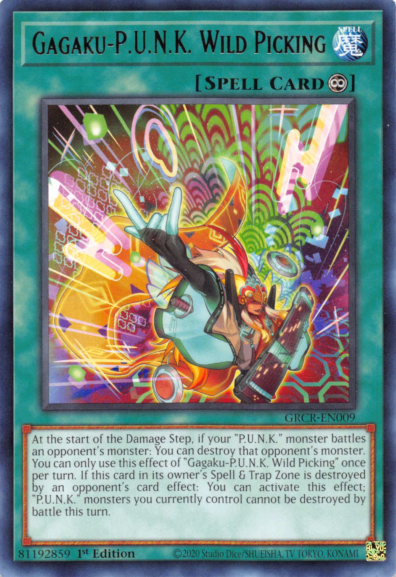 Gagaku-P.U.N.K. Wild Picking [GRCR-EN009] Rare | Devastation Store