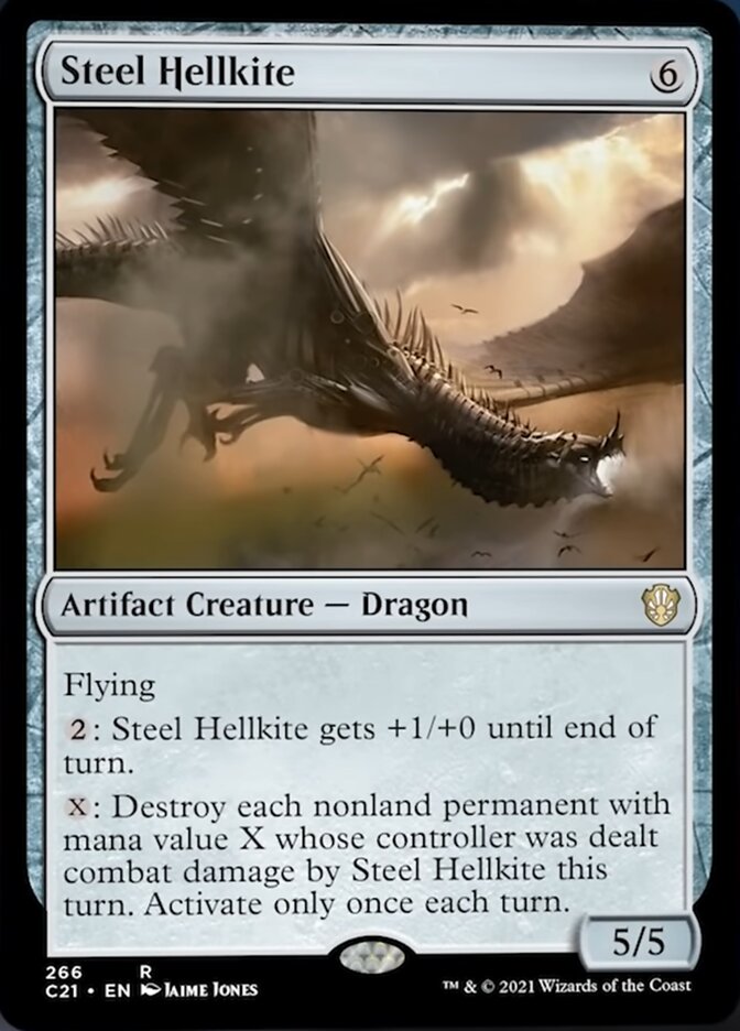 Steel Hellkite [Commander 2021] | Devastation Store