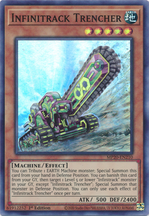 Infinitrack Trencher [MP20-EN210] Super Rare | Devastation Store
