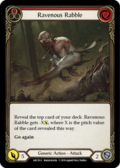 Ravenous Rabble (Red) [ARC191-C] 1st Edition Rainbow Foil - Devastation Store | Devastation Store