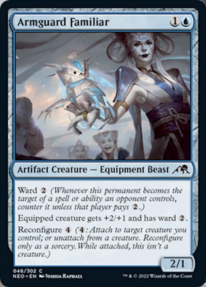 Armguard Familiar [Kamigawa: Neon Dynasty] | Devastation Store