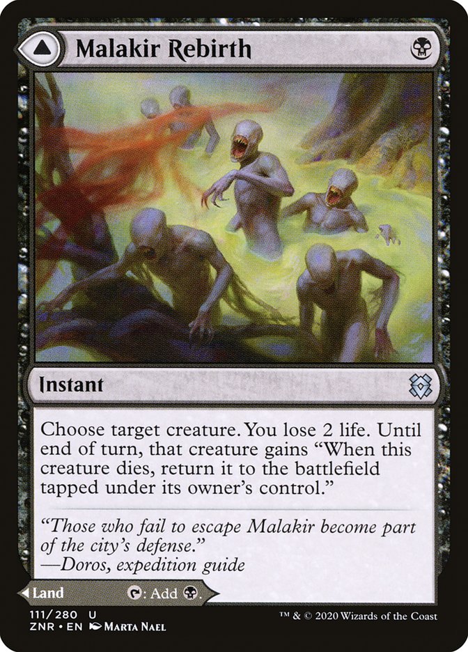 Malakir Rebirth // Malakir Mire [Zendikar Rising] | Devastation Store