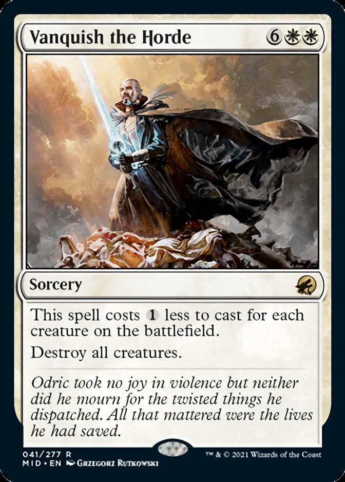 Vanquish the Horde [Innistrad: Midnight Hunt] | Devastation Store