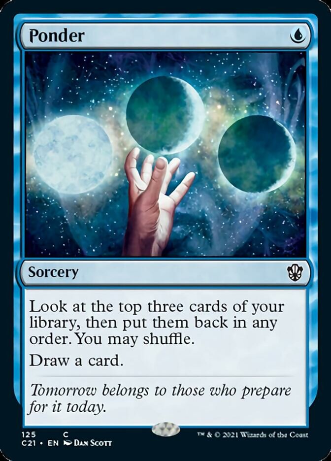 Ponder [Commander 2021] | Devastation Store