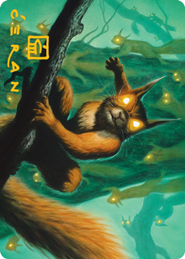 Chatterstorm Art Card (Gold-Stamped Signature) [Modern Horizons 2 Art Series] | Devastation Store
