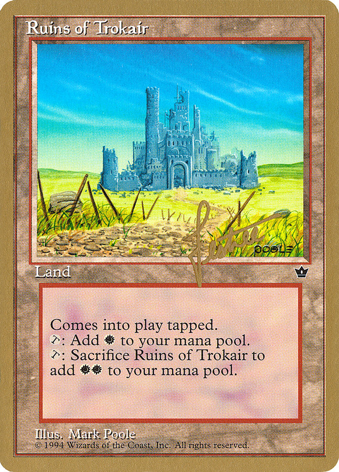 Ruins of Trokair (Bertrand Lestree) [Pro Tour Collector Set] | Devastation Store