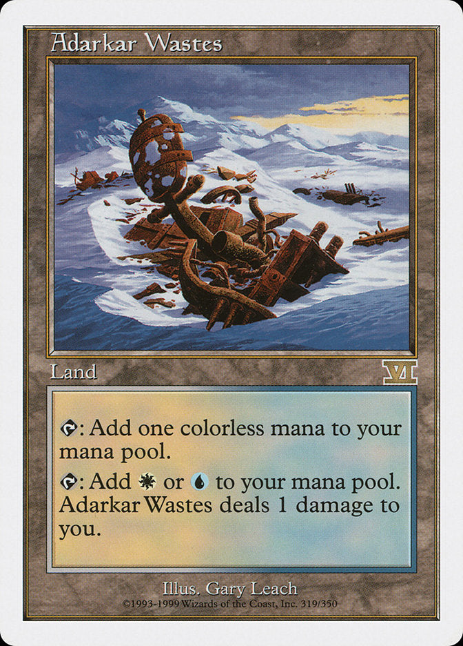 Adarkar Wastes [Classic Sixth Edition] - Devastation Store | Devastation Store