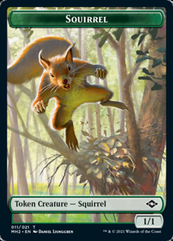 Squirrel Token // Thopter Token [Modern Horizons 2 Tokens] | Devastation Store