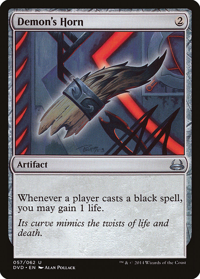 Demon's Horn (Divine vs. Demonic) [Duel Decks Anthology] | Devastation Store