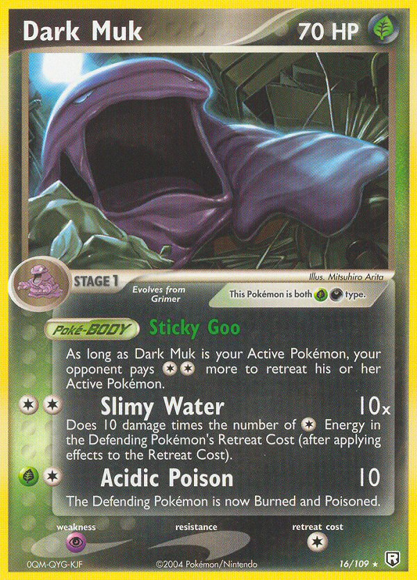 Dark Muk (16/109) [EX: Team Rocket Returns] | Devastation Store