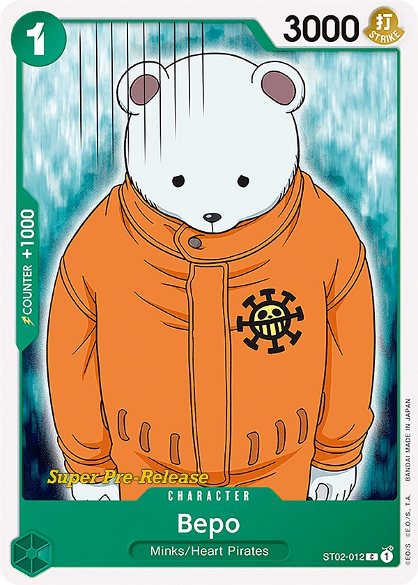 Bepo [Super Pre-Release Starter Deck: Worst Generation] | Devastation Store