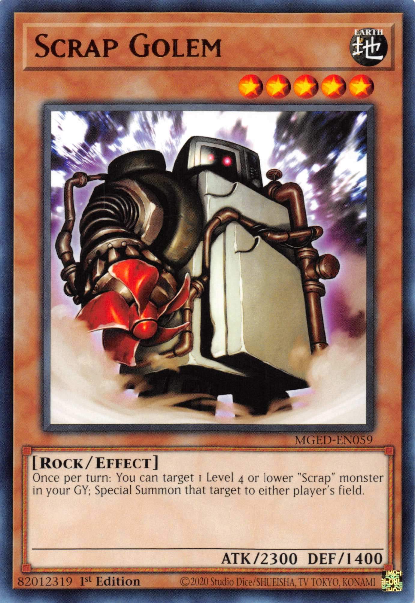 Scrap Golem [MGED-EN059] Rare | Devastation Store