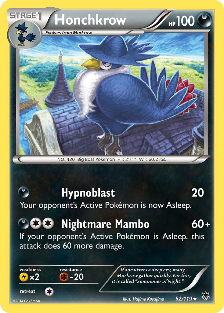 Honchkrow (52/119) [XY: Phantom Forces] | Devastation Store