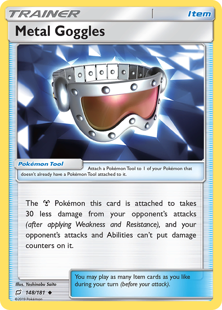 Metal Goggles (148/181) [Sun & Moon: Team Up] | Devastation Store