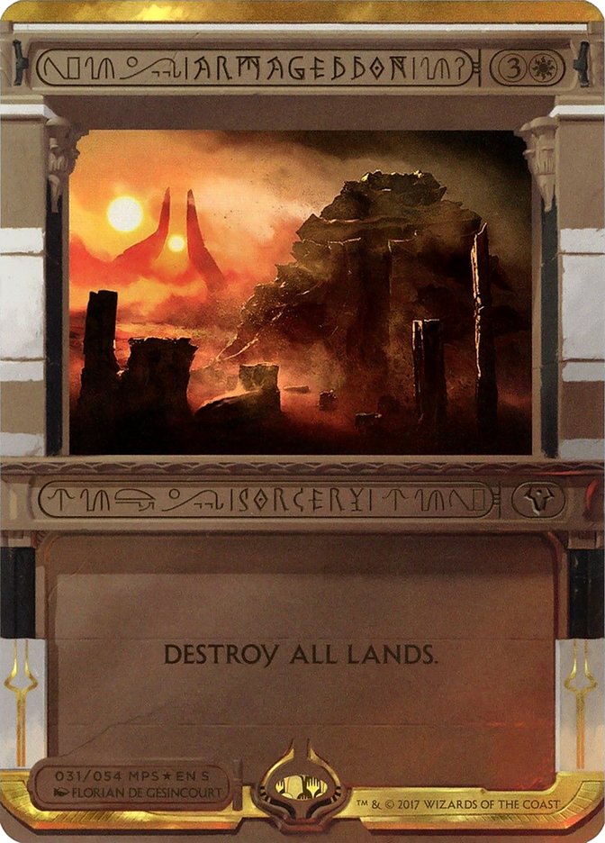 Armageddon (Invocation) [Amonkhet Invocations] - Devastation Store | Devastation Store