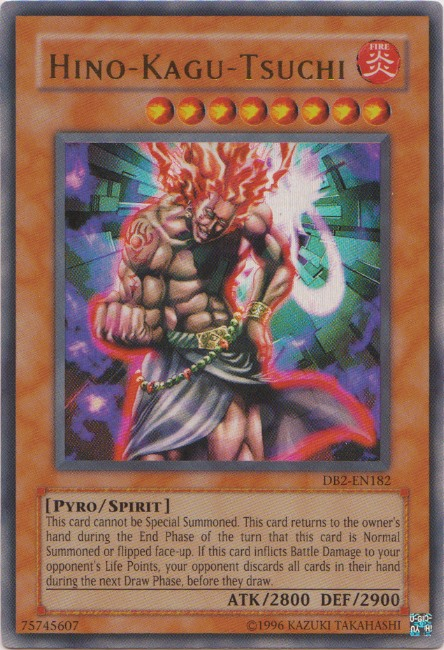 Hino-Kagu-Tsuchi [DB2-EN182] Ultra Rare | Devastation Store