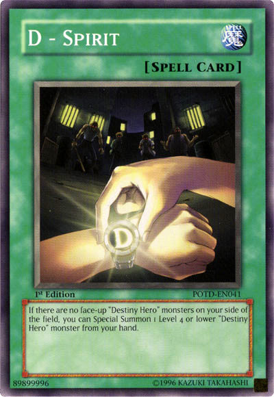 D - Spirit [POTD-EN041] Common | Devastation Store