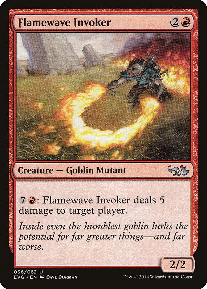 Flamewave Invoker (Elves vs. Goblins) [Duel Decks Anthology] - Devastation Store | Devastation Store