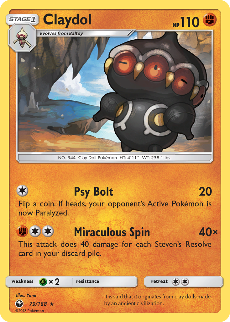 Claydol (79/168) [Sun & Moon: Celestial Storm] | Devastation Store
