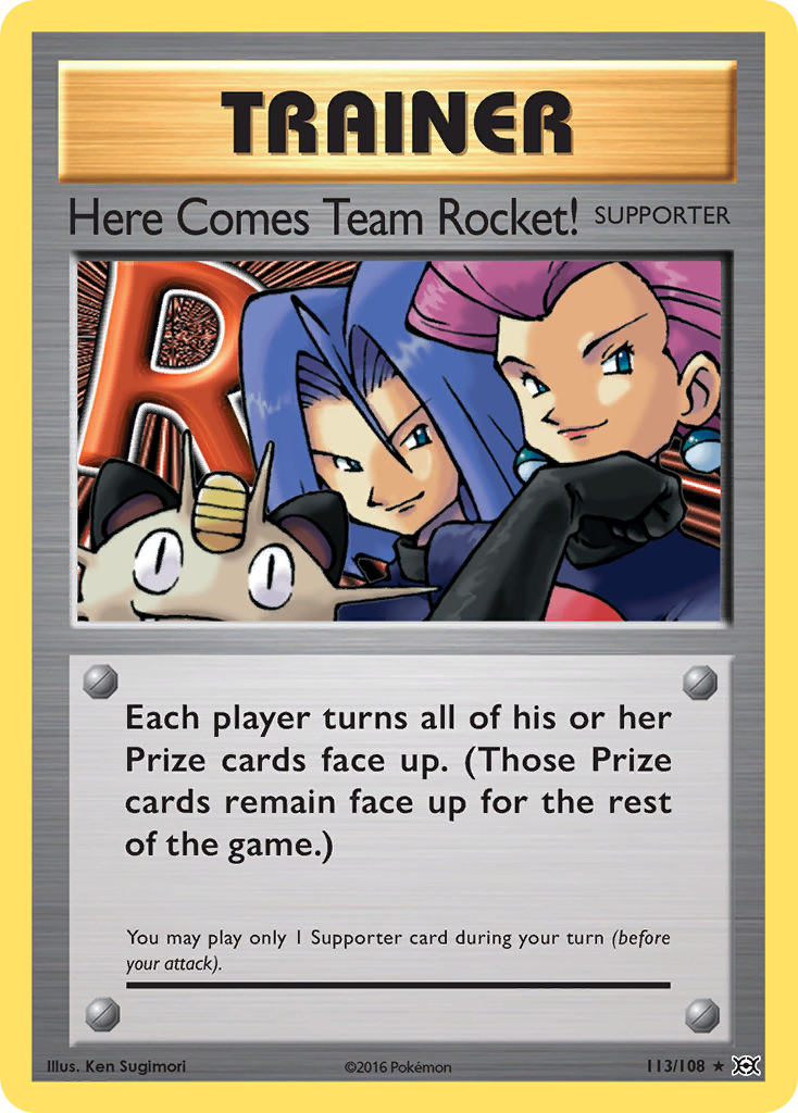 Here Comes Team Rocket! (113/108) [XY: Evolutions] | Devastation Store