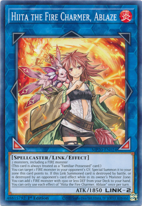 Hiita the Fire Charmer, Ablaze [MP20-EN024] Common | Devastation Store