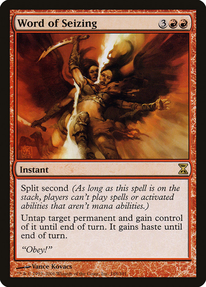 Word of Seizing [Time Spiral] | Devastation Store