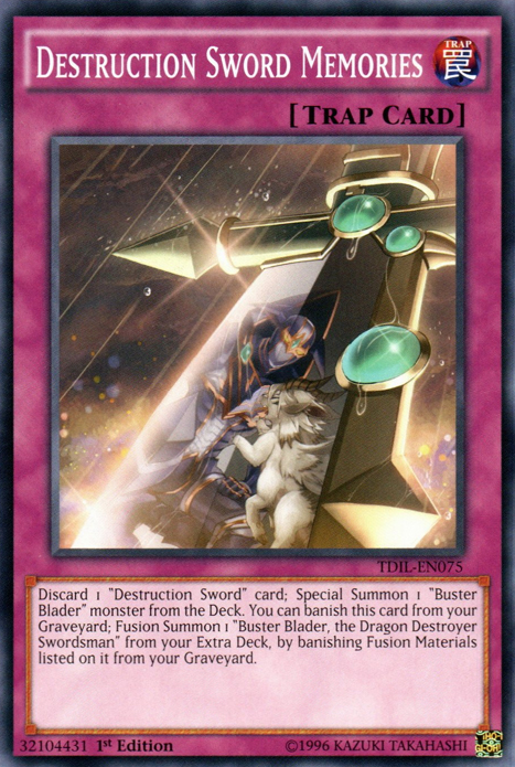 Destruction Sword Memories [TDIL-EN075] Common | Devastation Store