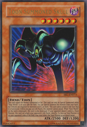 Toon Summoned Skull [SRL-073] Ultra Rare | Devastation Store