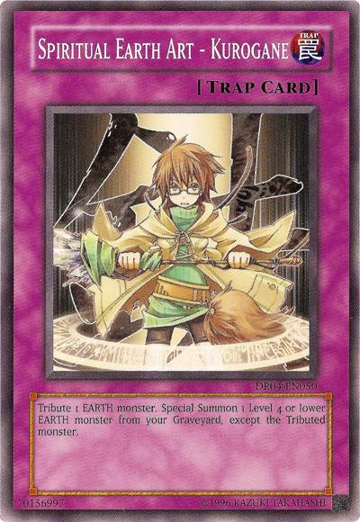 Spiritual Earth Art - Kurogane [DR04-EN050] Common | Devastation Store
