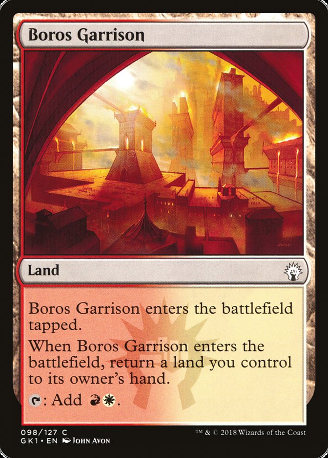 Boros Garrison [Guilds of Ravnica Guild Kit] | Devastation Store