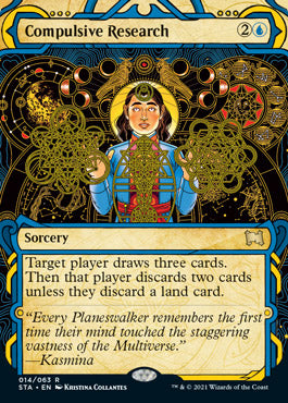 Compulsive Research (Etched Foil) [Strixhaven Mystical Archive] | Devastation Store