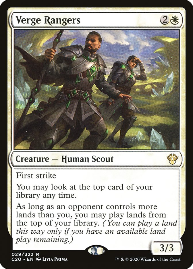 Verge Rangers [Commander 2020] | Devastation Store