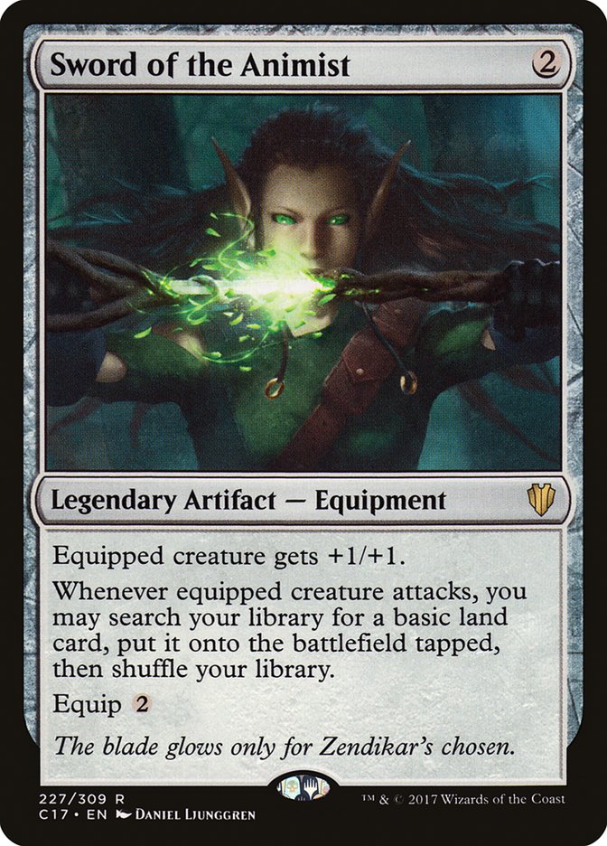 Sword of the Animist [Commander 2017] - Devastation Store | Devastation Store