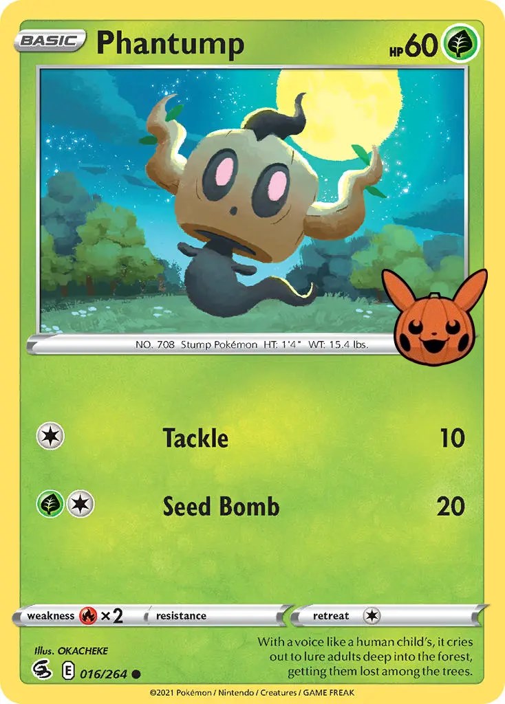 Phantump (016/264) [Trick or Trade] | Devastation Store