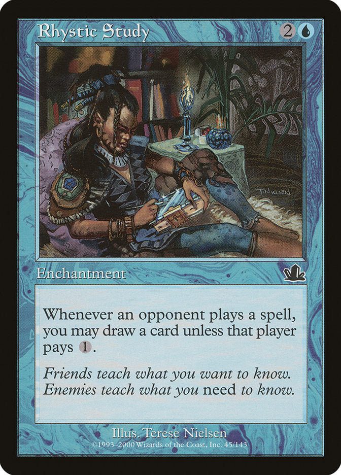 Rhystic Study [Prophecy] - Devastation Store | Devastation Store