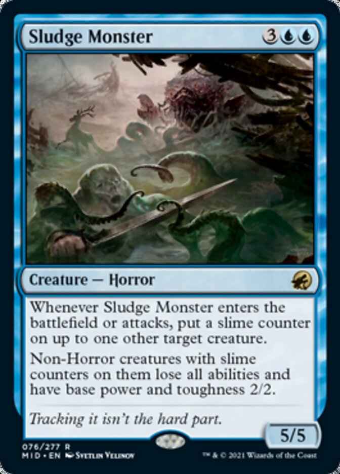 Sludge Monster [Innistrad: Midnight Hunt] | Devastation Store