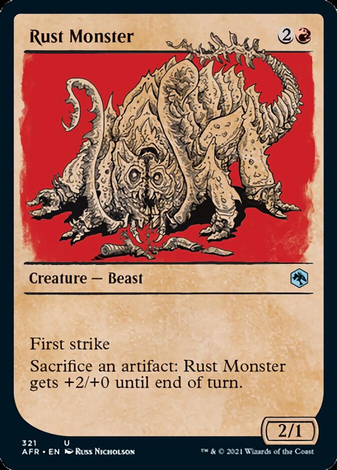 Rust Monster (Showcase) [Dungeons & Dragons: Adventures in the Forgotten Realms] | Devastation Store