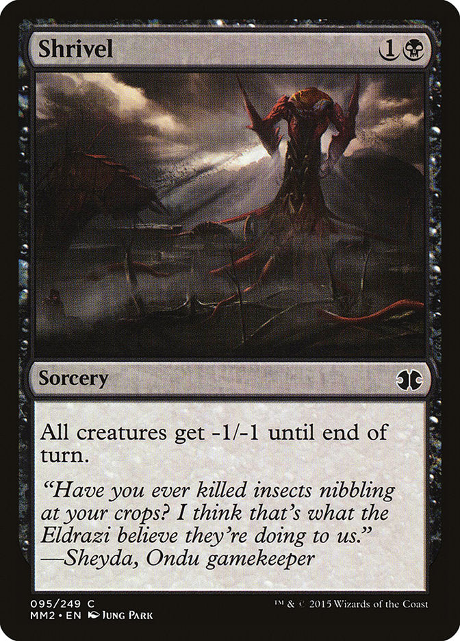 Shrivel [Modern Masters 2015] | Devastation Store