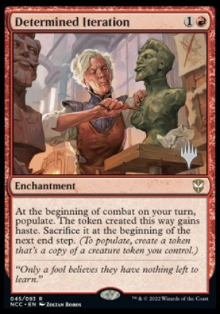Determined Iteration (Promo Pack) [Streets of New Capenna Commander Promos] | Devastation Store