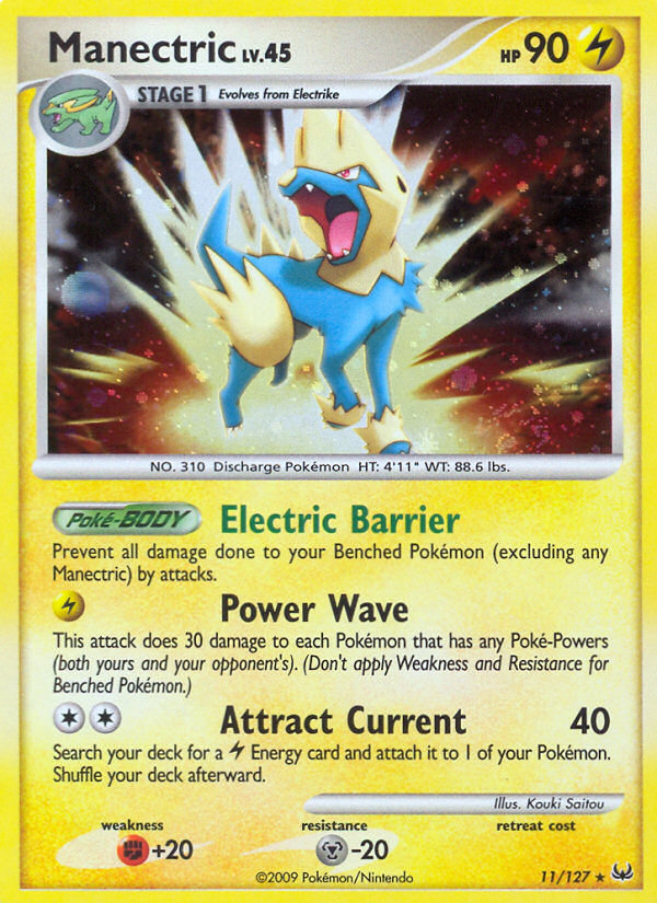 Manectric (11/127) [Platinum: Base Set] | Devastation Store