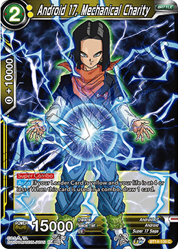Android 17, Mechanical Charity (BT14-108) [Cross Spirits] | Devastation Store