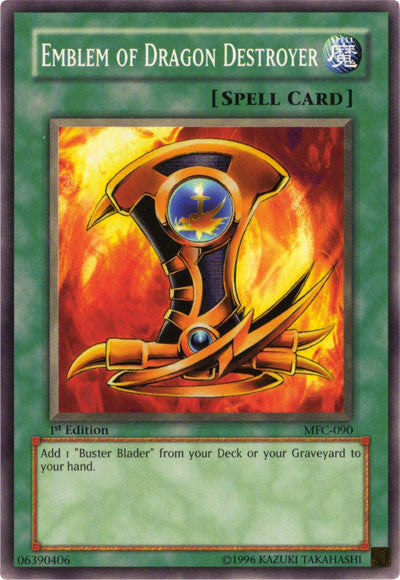 Emblem of Dragon Destroyer [MFC-090] Common | Devastation Store